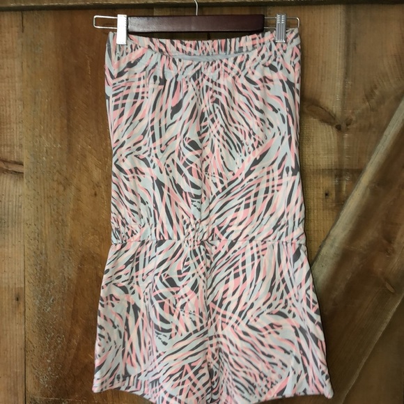 NY&CO strapless cotton romper size XS - Picture 3 of 5